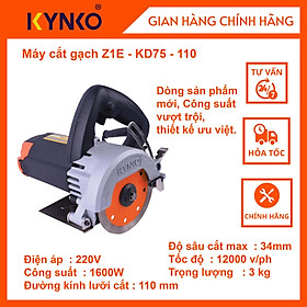 Máy cắt gạch cầm tay chính hãng Kynko Z1E-KD75-110 #6751