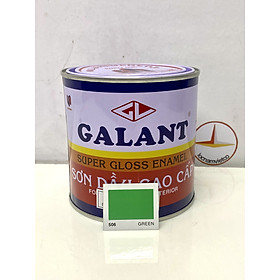 Sơn dầu Galant màu Green 506_ 0.8L