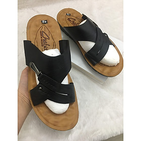 Dép da quai ngang lẻ size SALE-Hỗ trợ khâu-DD HT885/889