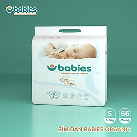 ( Combo 2 bịch Babies Organic ) Tả Dán/Quần các size - tặng bộ bò nhạc .