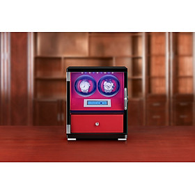 HỘP XOAY CHÍNH HÃNG DRIKLUX D2 KHÓA VÂN TAY - XOAY 2 ĐỒNG HỒ