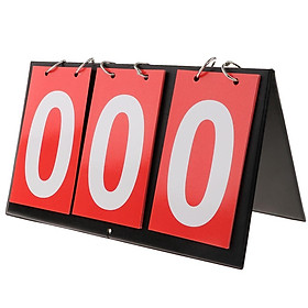 3-Digital Portable Table Top Scoreboard  for Basketball Football Red