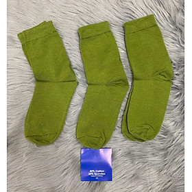 Tất Vớ xanh Sĩ quan CA BĐ , xanh dân quân , xanh dân phòng , thun COTTON ,ảnh thật , bảo đảm giao đúng hàng