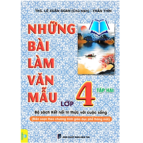 Hình ảnh Sách - Những Bài Làm Văn Mẫu Lớp 4 - Tập 2 (Kết Nối Tri Thức Với Cuộc Sống)