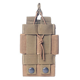 Belt Pocket Invisible Tactical Combination Phone Walkie Talkie Bag Black