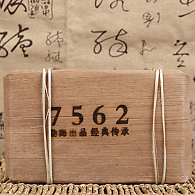 BÁNH TRÀ PHỔ NHĨ CHÍN 7562 - TRÀ PHỔ NHĨ VÂN NAM - TRÀ NGON LÀM QUÀ TẶNG - SHU PUERH