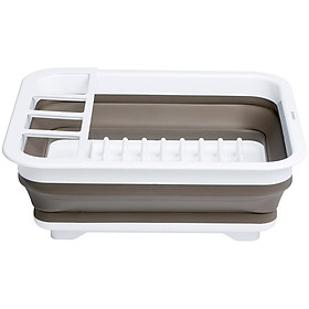 Kệ Chén Dĩa Gấp Gọn Lock&Lock LDR130WHT (363 x 309 x 57 mm)