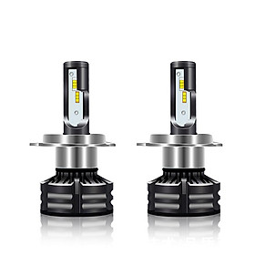 3-color Intelligent Car LED Headlights High Low Beam Headlight