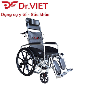 Xe lăn nhôm đa năng bánh mâm X-7L