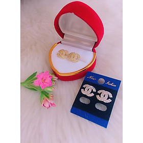 Bông tai nữ mạ vàng 18k