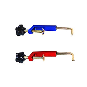 2Pcs Woodworking Fence Clamp for Table Saws Router Fences Tool Accessories