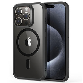 Ốp Lưng cho iPhone 15 Pro Max ESR Classic Hybrid Case with HaloLock - Hàng Chính Hãng