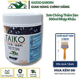 Sơn Chống Thấm Sàn Nhà Taiyo 500ml Nhập Khẩu Nhật Chống Thấm Nền Gạch, Nhà Vệ Sinh, Tường Nhà