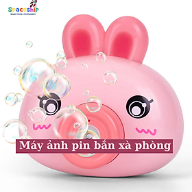 Máy ảnh PIN bắng xà phòng hình chú heo hồng dễ thương