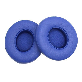 Soft Ear Pads Cushions Replacement for Beats Solo 2 Solo 3 Blue