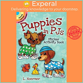 Sách - Puppies in PJs Sticker Activity Book by Linda Hoerner (UK edition, paperback)