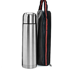 Mua Bình Giữ Nhiệt Inox 750ML Cao Cấp Kèm Túi Đựng Có dây Kéo Chắc Chắn