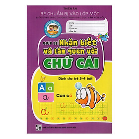 Hình ảnh Bé Chuẩn Bị Vào Lớp 1: Giúp Bé Nhận Biết Và Làm Quen Với Chữ Cái (3 - 4 Tuổi)