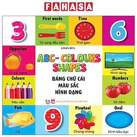 Sách - ABC-Colours-Shapes - Bảng Chữ Cái-Màu Sắc-Hình Dạng