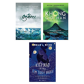 Combo 3 cuốn: Không Giới Hạn - Khám Phá HO'OPONOPONO + Kiếp Nào Ta Cũng Tìm Thấy Nhau + Giận (Cuốn sách hay của Thiền sư Thích Nhất Hạnh) (Tặng Kèm Bookmark)