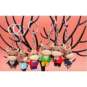 Móc khóa trâu xinh may mắn 2021