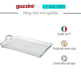 Khay Nhựa Chịu Nhiệt Guzzini Pop Tray - Có Tay Cầm, Kiểu Dáng Chắc Chắc, Chống Trầy Xước