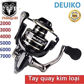 Máy Câu Cá DEUKIO AC Máy Câu Đứng Tay Kim Loại Máy Câu Cá Cao Cấp MC7 đồ câu FISHING_HD