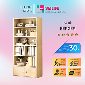 Mua Kệ thông minh đỡ sách từ gỗ công nghiệp SMLIFE Berger