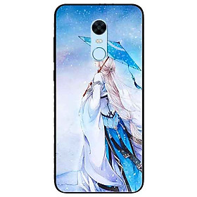 Ốp lưng in cho Xiaomi Redmi Note 5 (Redmi 5 Plus) Mẫu Chiếc Lá Vô Thường