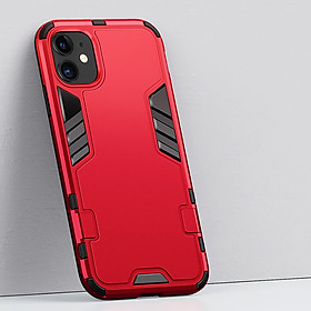 Ốp lưng cho iPhone 6 Plus / 7 / 7 Plus / X-XR / XS Max / iPhone 11 / iPhone 11 Pro / iPhone 11 Pro Max iRON - MAN - Nhựa PC cứng viền dẻo chống sốc VER 2