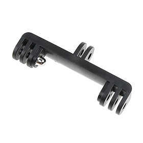 Twin Head Bracket Joint Mount Adapter for   Hero and LED Light Black