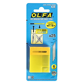 Lưỡi Dao Trổ Olfa KB (25 Lưỡi / Hộp)