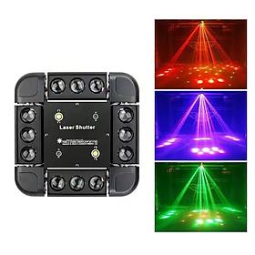 [GTP] ĐÈN MOVING 12 MẮT VUÔNG (  3 IN 1 ) - ĐÈN MA TRẬN THÍCH HỢP LÀM TRUNG TÂM , QUÁN BAR , VŨ TRƯỜNG , DJ.