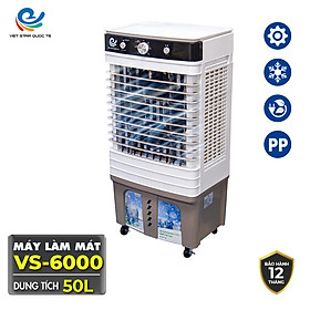 Quạt Làm Mát Bằng Hơi Nước Việt Star Quốc Tế, Công Suất 130W, Motor Đồng & Bơm Tự Ngắt - Hàng Chính Hãng