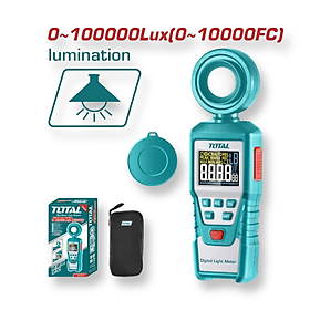 MÁY ĐO CƯỜNG ĐỘ ÁNH SÁNG KỸ THUẬT SỐ 730NM TOTAL TETLU031 - HÀNG CHÍNH HÃNG