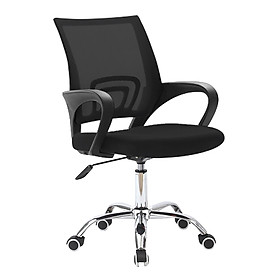 Mua Ghế lưới văn phòng chân xoay 360 độ cao cấp mẫu mới 2020 model B101 màu đen (hàng nhập khẩu)