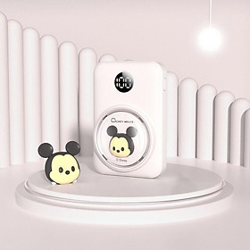 Mua Sạc dự phòng hàng Dlsney 10000mAh . Hình siêu xinh .Màn LCD hiển thị