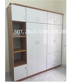Tủ nhựa đài loan New 5 có kệ trang trí