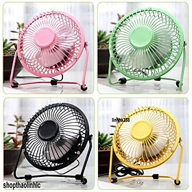 Mua Quạt sắt mini (LỒNG SẮT) Loại 1 cực mát cực mạnh-Quạt USB Mni Lồng Sắt Tiện Dụng-Dùng cho máy tính laptop