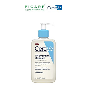 Sữa Rửa Mặt Dịu Nhẹ Cho Da Khô CeraVe SA Smoothing Cleanser 236ml