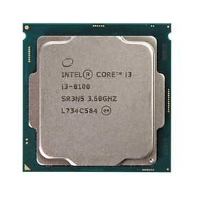 Mua Bộ Vi Xử Lý CPU Intel Core I3-8100 (3.60GHz  6M  4 Cores 4 Threads  Socket LGA1151-V2  Thế hệ 8) Tray chưa Fan - Hàng Chính Hãng