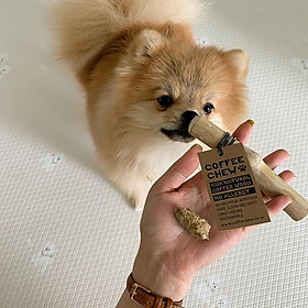 Coffe Wood Chew Xương Chó Làm Bằng Thanh Gỗ Cà Phê Tự Nhiên Dành Cho Thú Cưng Gặm Sản Phẩm Xuất Hàn Nhật Âu Mỹ - XS : bé < 5 Kg