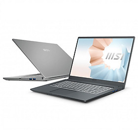 Hình ảnh Laptop MSI Modern 14 B11MOU 851VN Gray (i3 1115G4/ 8GB/ 256GB SSD/ W10) Hàng Chính Hãng