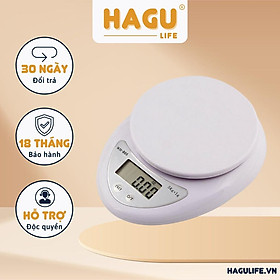 Cân tiểu ly điện tử nhà bếp cao cấp định lượng 1g - 5kg, cân tiểu li làm bánh siêu chính xác, cân tổ yến C02