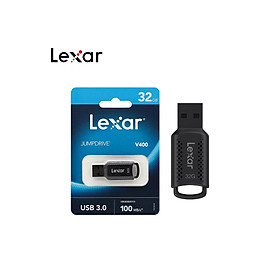 USB 32GB Lexar Jumpdrive V400 USB 3.0 (LJDV400032G-BNBNG) - Hàng Chính Hãng