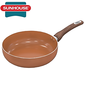 Chảo sâu lòng chống dính Ceramic Sunhouse SHG1120MCD 20cm dùng được trên bếp từ