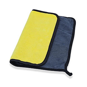 KHĂN 2 MẶT VÀNG XÁM 30*40