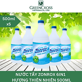 Nước tẩy đa năng khử mùi chuyên dụng ZONROX JAVEL 6in1 500ml