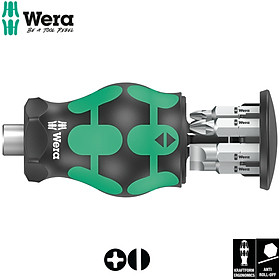 Mua Dụng cụ mở vít Wera 05008877001 Kraftform Kompakt Stubby magazine 4 gồm 6 cái  dẹp và 4 cạnh