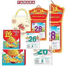 Lịch Bloc Cực Đại 2026 - Sắc Màu Thế Giới - Hạnh Phúc - Đại Việt Á DVA08 - Chữ Lộc